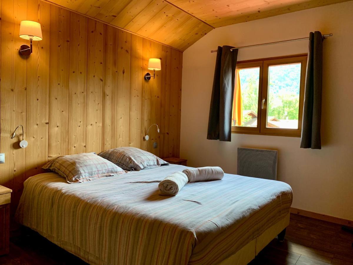 Appartement Avec Jacuzzi Dans Chalet Prive, Grande Terrasse, Parking Gratuit Les Houches Eksteriør billede